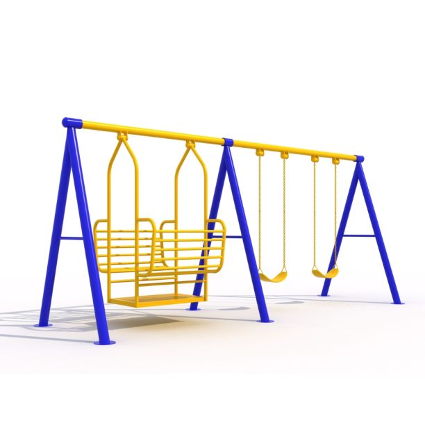 Inclusive swing with 3 seats Inclusive swing with 3 seats