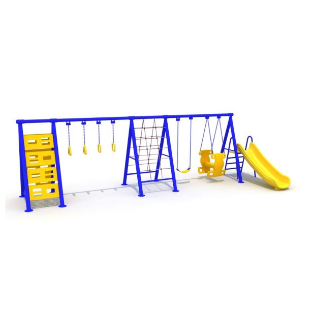 Outdoor playground Climber blue Outdoor playground Climber blue