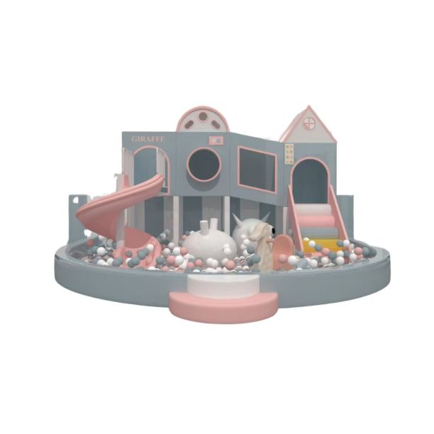 Loc de joaca de interior Blue Castle