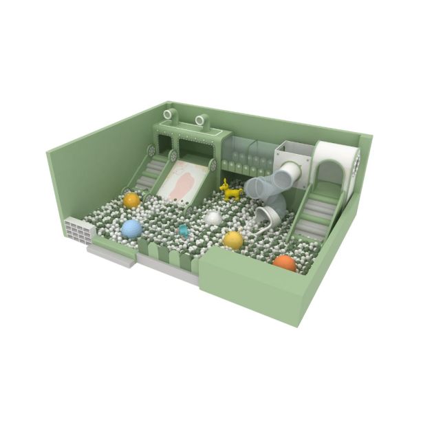 Loc de joaca de interior Green Train