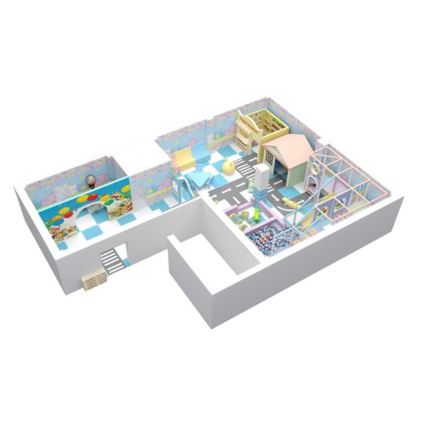 Loc de joaca de interior Hero Kids