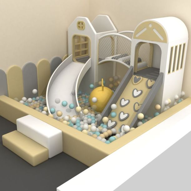 Loc de joaca de interior Little Hearts