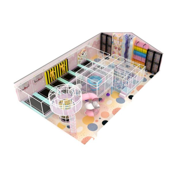 Loc de joaca de interior Pinky Cloud Loc de joaca de interior Pinky Cloud