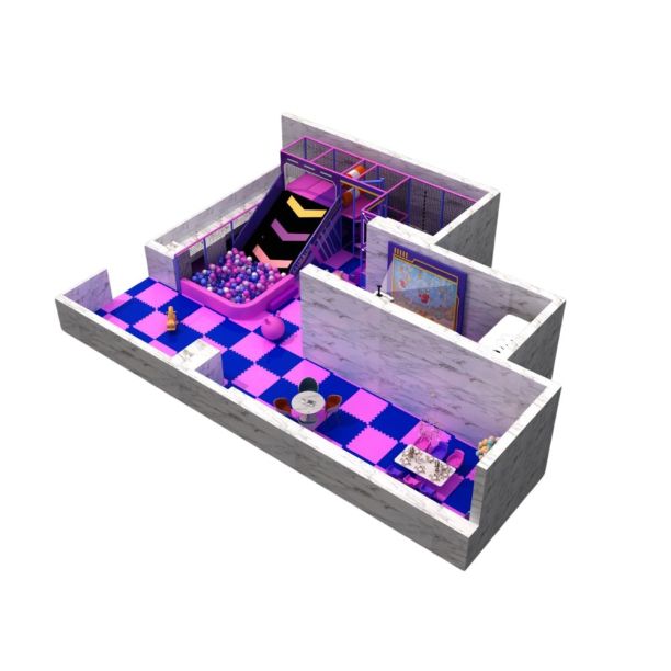 Indoor Playground Purple Adventure Indoor Playground Purple Adventure
