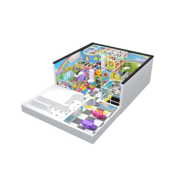 Loc de joaca de interior Rainbow World 3