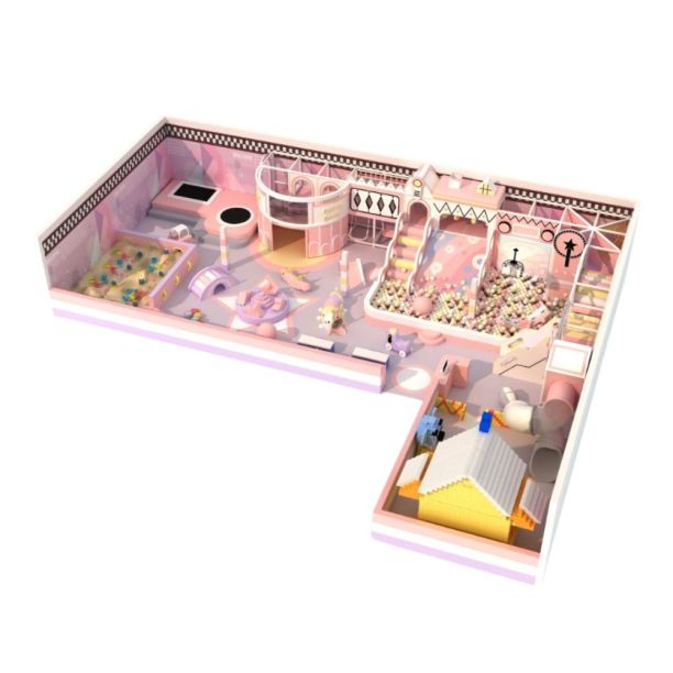 Indoor playground Serene Pink Indoor playground Serene Pink