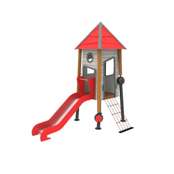Loc de joaca de exterior Crooked House 2