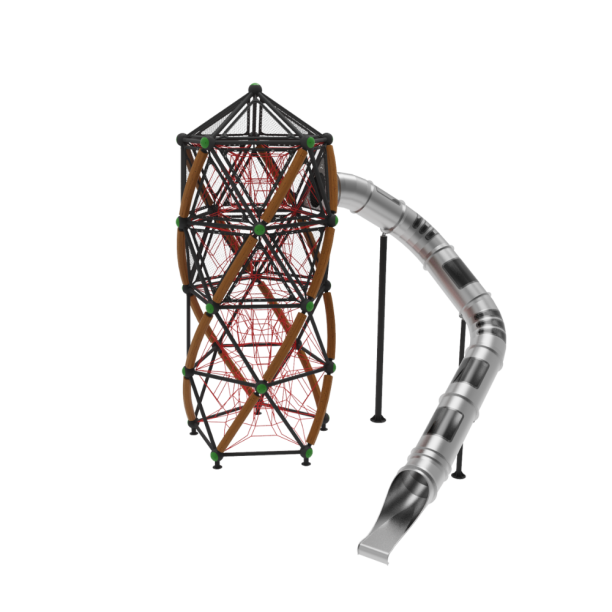 Outdoor playground Twist Tower 3
