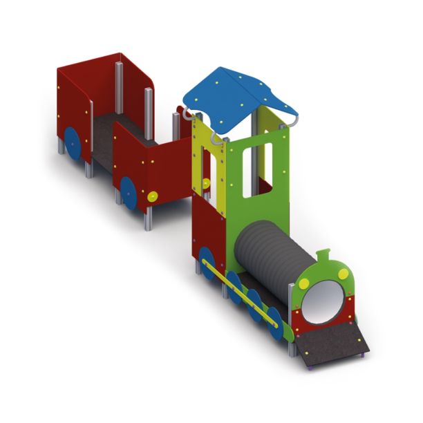 Outdoor playground Locomotive Wagon B Outdoor playground Locomotive Wagon B