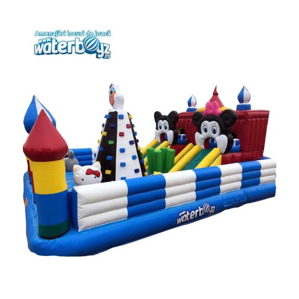 Inflatable town Disney Aqua Inflatable town Disney Aqua