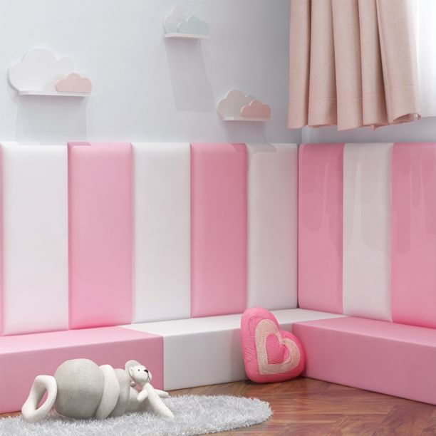 Sponge wall panel model Pink Sponge wall panel model Pink