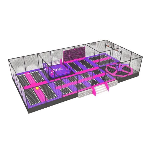 Trampoline park model 9 Trampoline park model 9