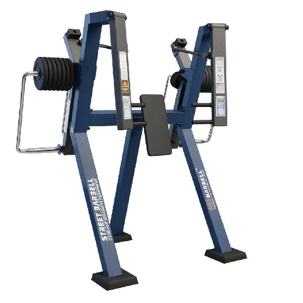 Outdoor converging chest press Outdoor converging chest press