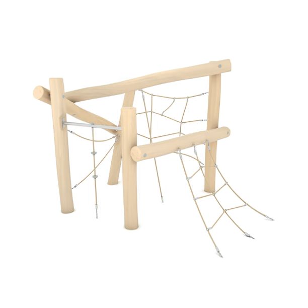 Sistem de catarare din lemn Robinia Parc 4 Sistem de catarare din lemn Robinia Parc 4