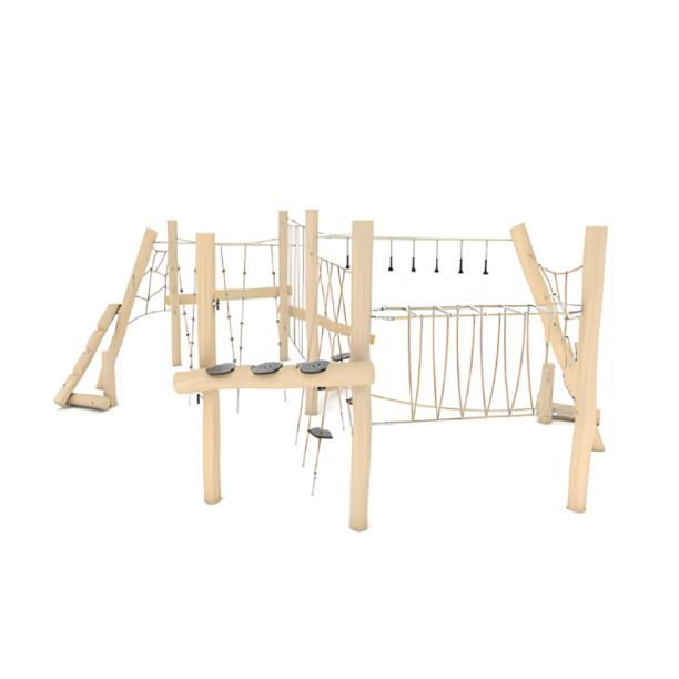 Robinia Wooden Climbing System Parc 1 Robinia Wooden Climbing System Parc 1