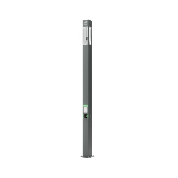 Street lantern with Amper Master charging station Bokard 3 m Street lantern with Amper Master charging station Bokard 3 m