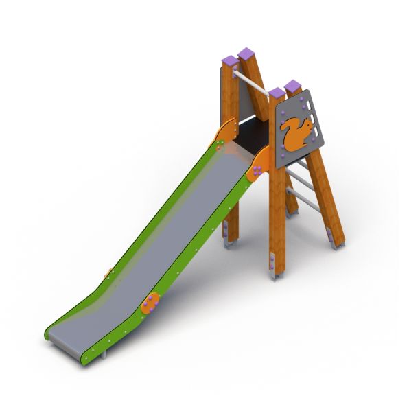 Wooden slide Pumba Natural Wooden slide Pumba Natural