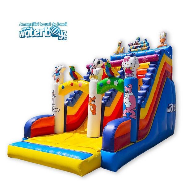 Disney World Inflatable Slide with 1 slope
